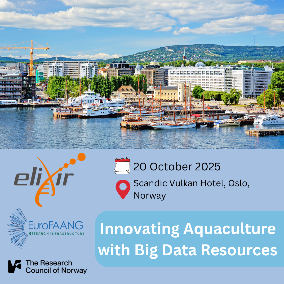 ELIXIR Industry Engagement day - Innovating Aquaculture with Big Data Resources